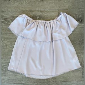 Aritzia Wilfred Promener Blouse Lilac